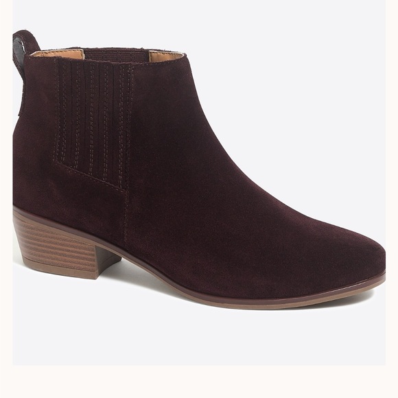 J. Crew Factory Shoes - 🍒J. Crew Factory Waterproof Brown Suede Boots. Size: 7